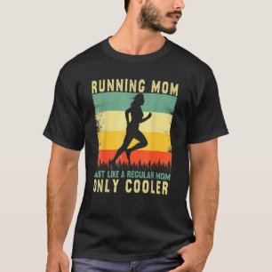 Marathon Runner Rad Mum Coach Best Running Mum Mot T-Shirt