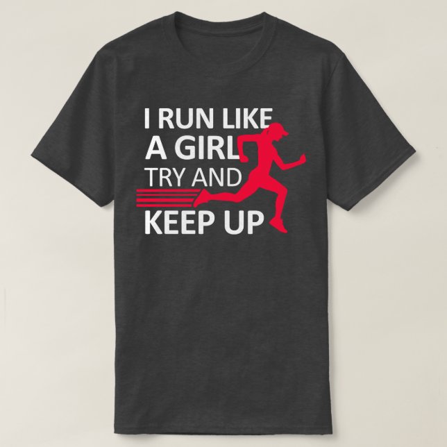 Marathon Runner Running Jogging Triathlon Athlete T-Shirt (Design Front)