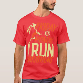 Marathon Runner Stages Running Race Winner Gift 1 T-Shirt
