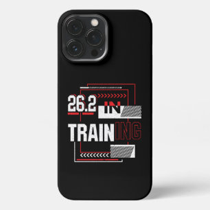 Marathon Running - 26.2 in Training Abstract  iPhone 13 Pro Max Case