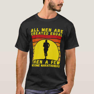 Marathon Running For Jogging And Enthusiast T-Shirt