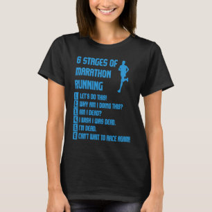 Marathon Running Runner Marathoner Men Women T-Shirt