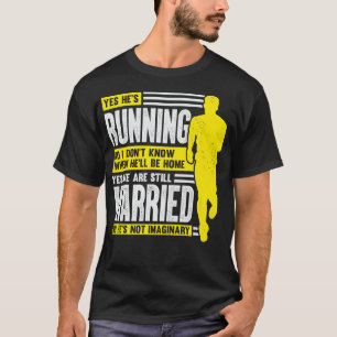 Marathon Running Runners Wife Gift T-Shirt