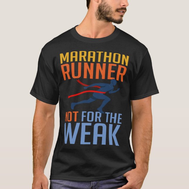 Marathon Running Training Runner Finisher Coach Be T-Shirt (Front)