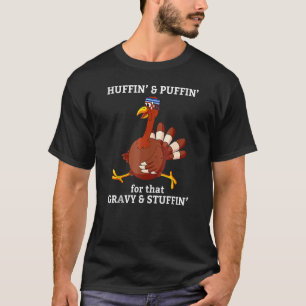 Marathon Running Turkey Trot Group Team Turkey T-Shirt
