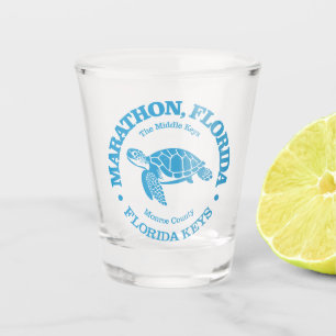 Marathon (sea turtle) shot glass