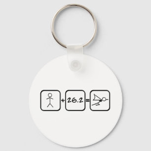 Marathon Superhero Key Ring