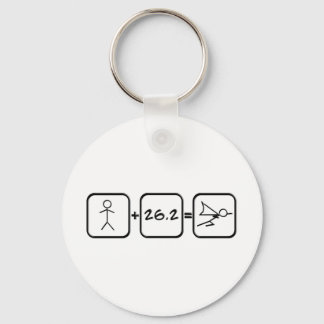 Marathon Superhero Key Ring