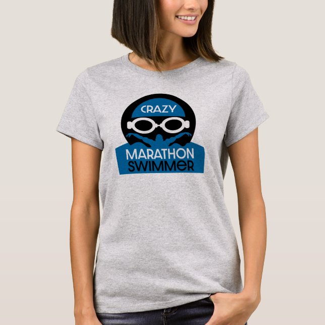 Marathon Swimmer T-Shirt (Front)