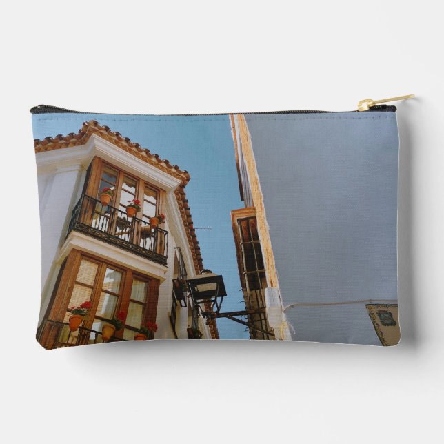 Marbella Cityscape  Accessory Pouch (Back)