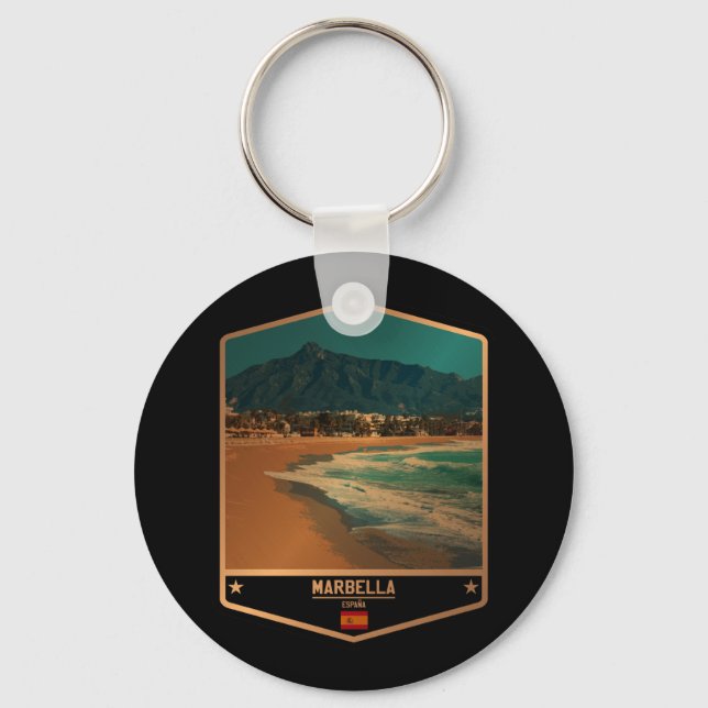 Marbella Key Ring (Front)