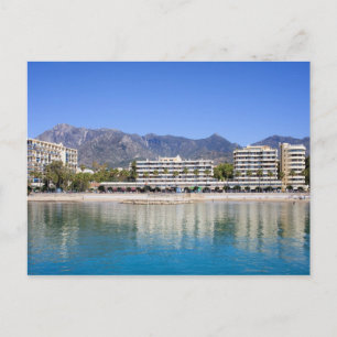 Marbella on Costa del Sol in Spain Postcard