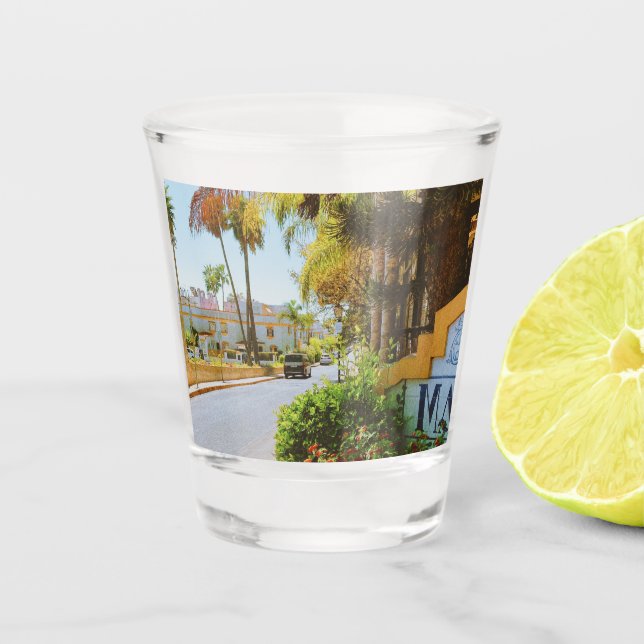 Marbella Shot Glass (Front)