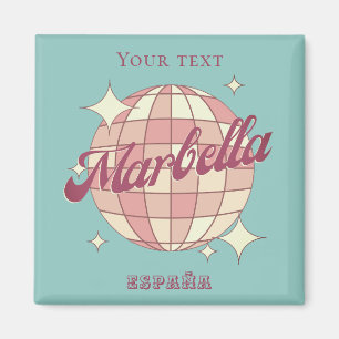 Marbella Spain tourism souvenir decor Magnet