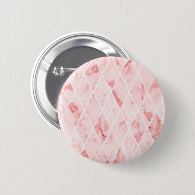 marble 6 cm round badge (Front & Back)