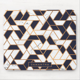 Marble Abstract Mosaic Mouse Pad