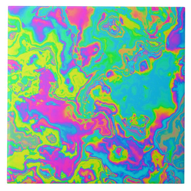 Marble Acid Ceramic Tile (Front)