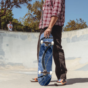 Marble Agate Gold Glam 10 Skateboard