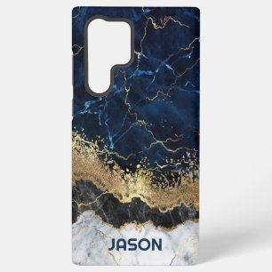 Marble and Glitter Samsung Galaxy Case