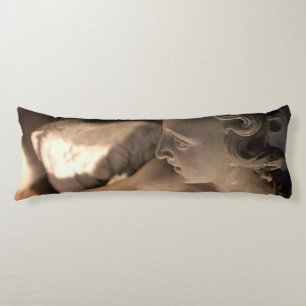 Marble Angel Sculpture Art Print Body Cushion