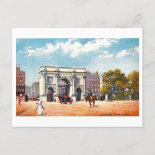 Marble Arch London Vintage Postcard