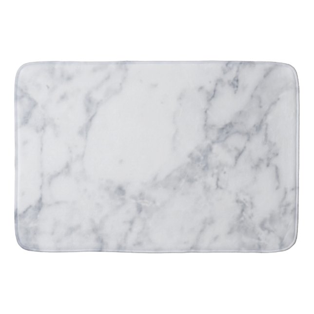 Marble Background Bath Mat (Front)