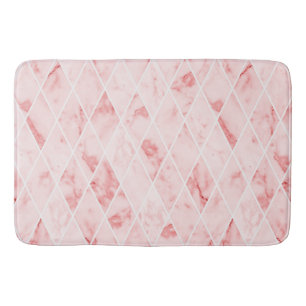 marble bath mat