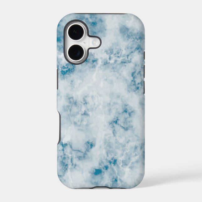 Marble Blue Texture Background (Back)