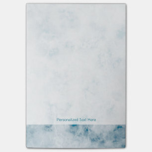Marble Blue Texture Background Post-it Notes