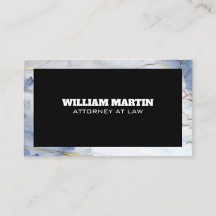 Marble Border   Classic Business Card