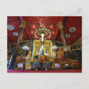 Marble Buddha Statue Postcard