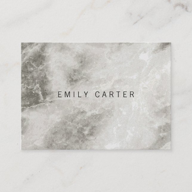 Marble Business Card (Front)