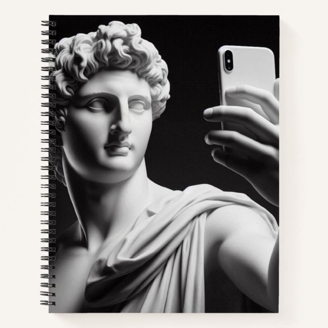 Marble bust notebook (Front)