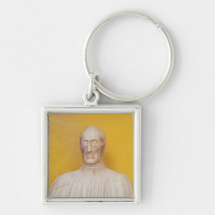 Marble bust of Giovanni Chellini Key Ring