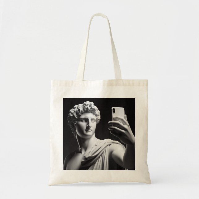 Marble bust tote bag (Front)