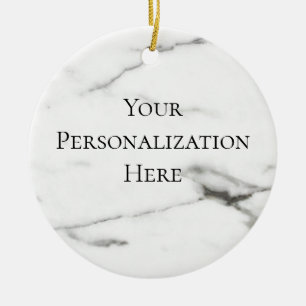 marble ceramic ornament