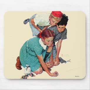 Marble Champion Mouse Pad