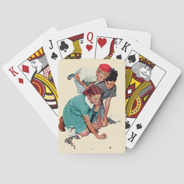 Marble Champion Playing Cards (Back)