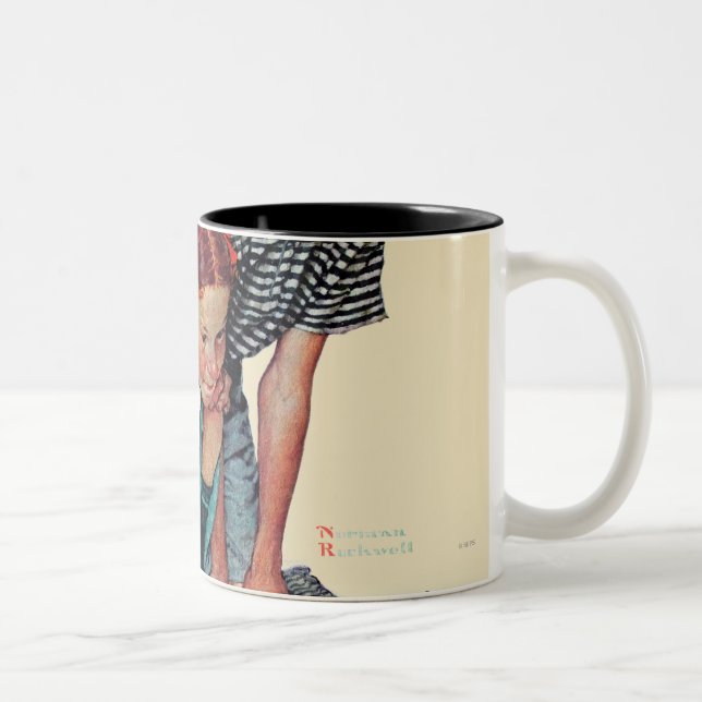 Marble Champion Two-Tone Coffee Mug (Right)