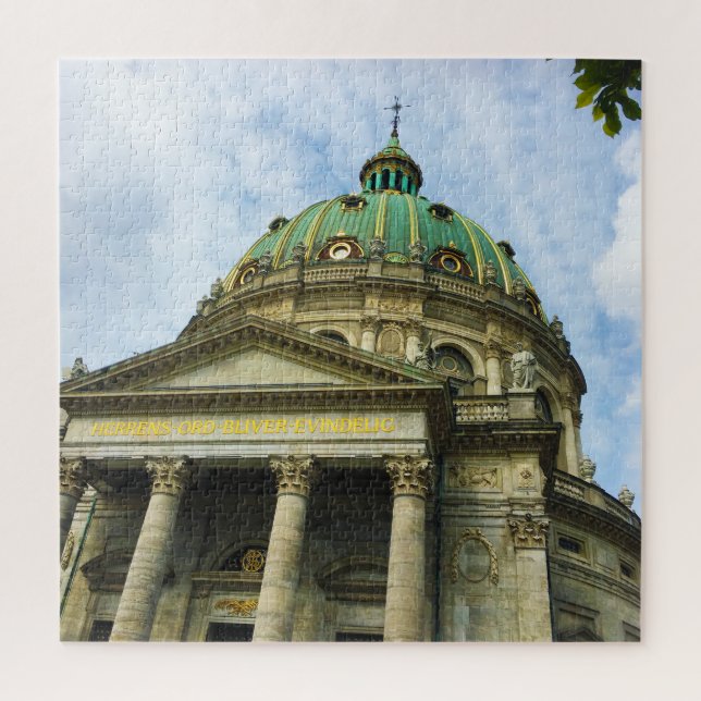 Marble church Frederiks Kirke Copenhagen Jigsaw Puzzle (Vertical)