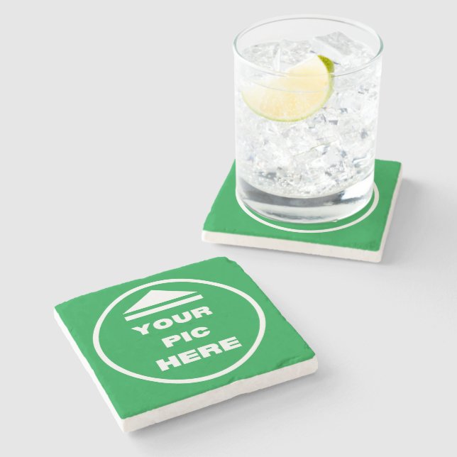 Marble Coaster - Add Your Image  (Side)