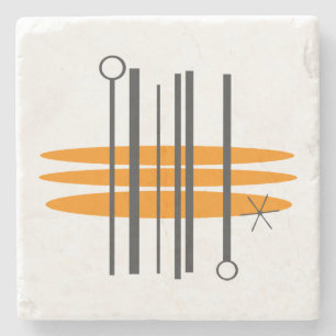 Marble Coaster - Mid Century Modern Print