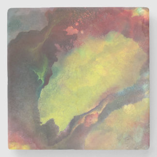 Marble Coaster with Johnson Abstract Artwork