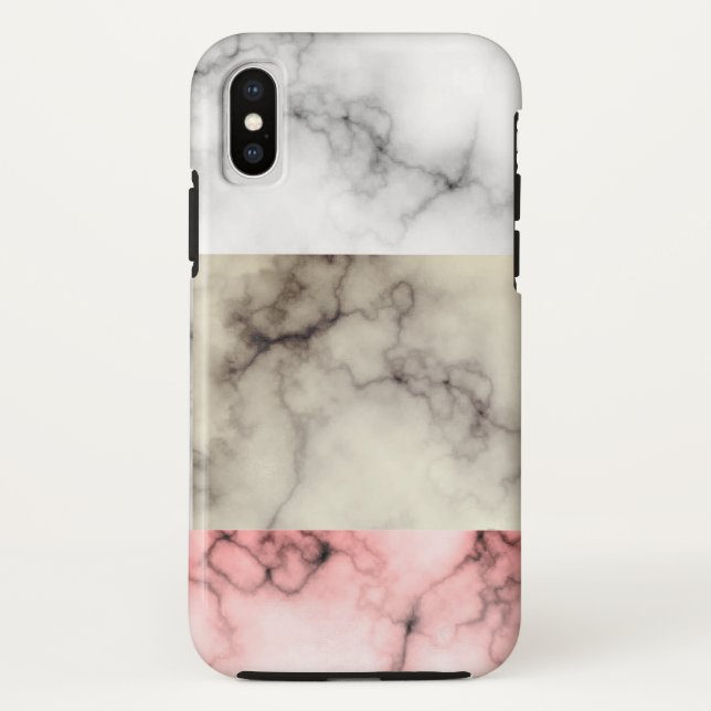 marble colour blocks Case-Mate iPhone case (Back)