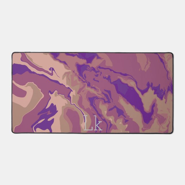 Marble Colour  Desk Mat (Front)