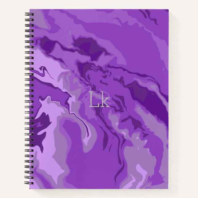 Marble Colour  Notebook (Front)