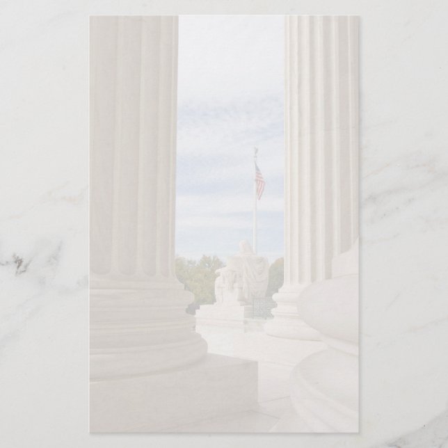 Marble Columns Stationery (Front)