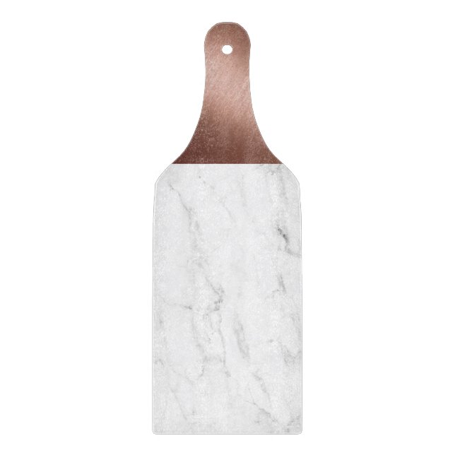 Marble & Copper Chopping Board (Front)