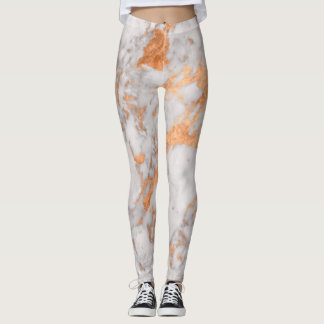 Marble & Copper Leggings