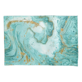 Marble decorative texture, artistic abstract paint pillowcase
